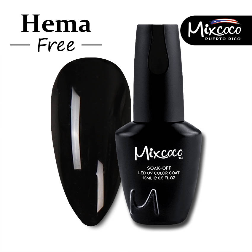 Esmalte Mixcoco Semipermanente #221 Black