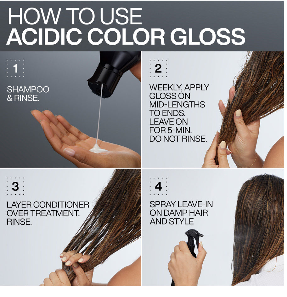 ACIDIC COLOR GLOSS SULFATE-FREE SHAMPOO