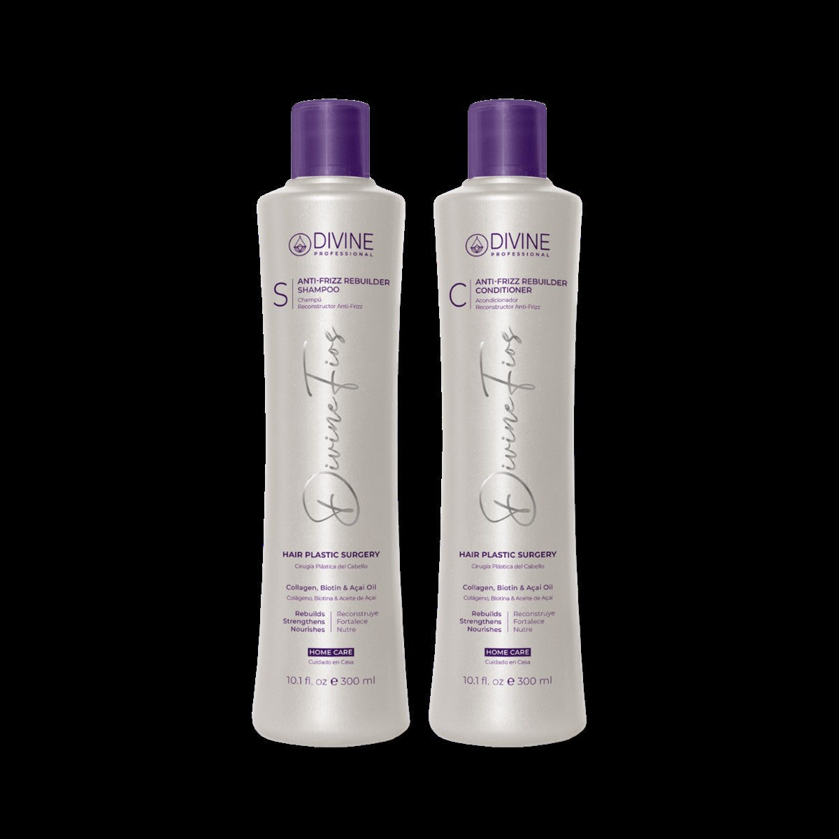 Duo Shampoo y Conditioner Divine Fios