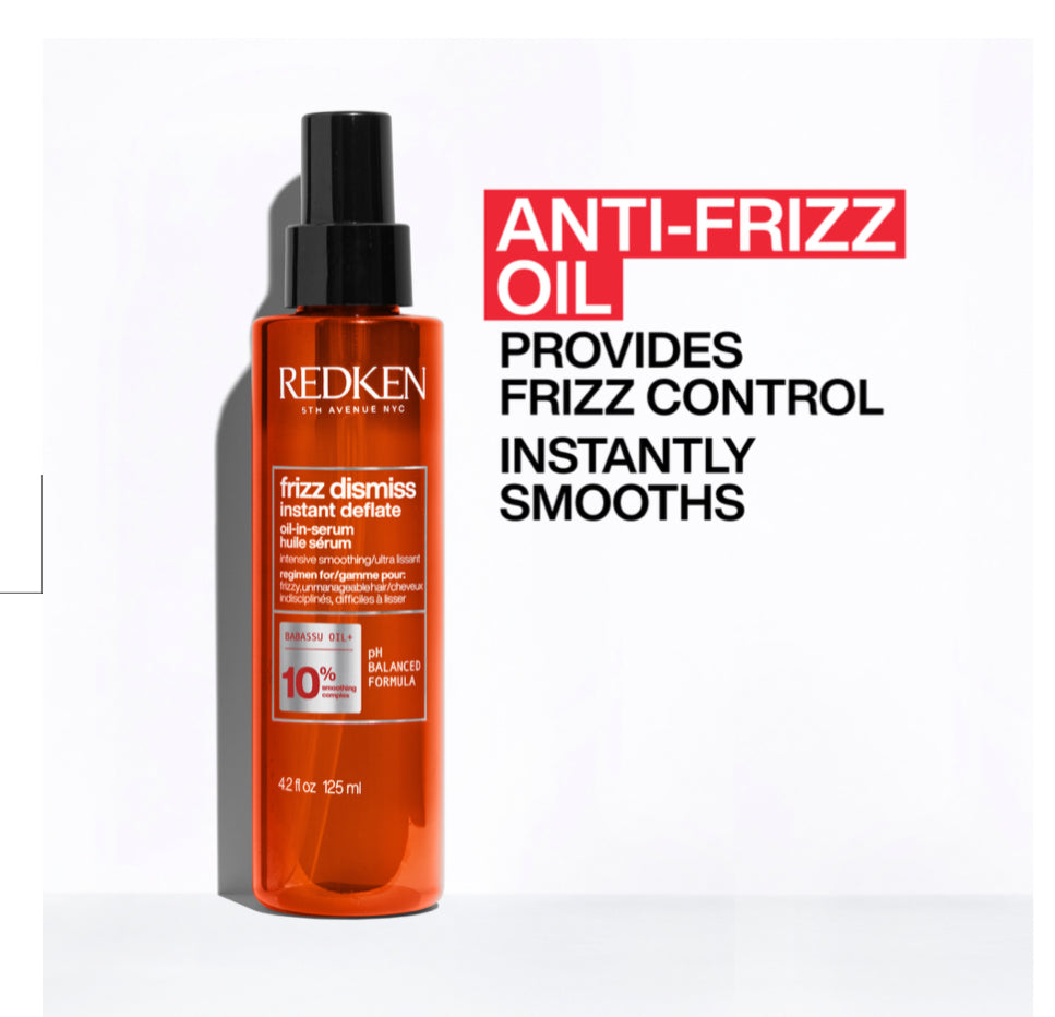 FRIZZ DISMISS INSTANT DEFLATE OIL-IN-SERUM